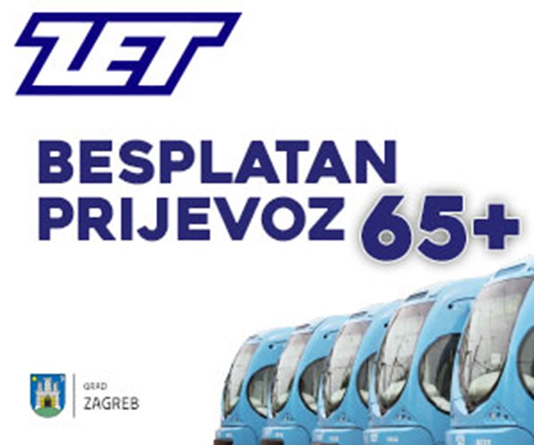 Obavijest za osobe starije od 65 godina – produljenje besplatnih kupona!